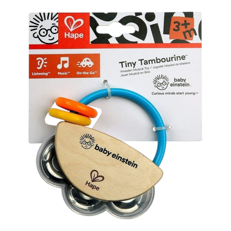 Pandereta Sonajero Baby Einstein Hape Pandereta Sonajero Baby Einstein Hape