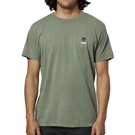 Remera Katin K Palm Emb Tee Verde