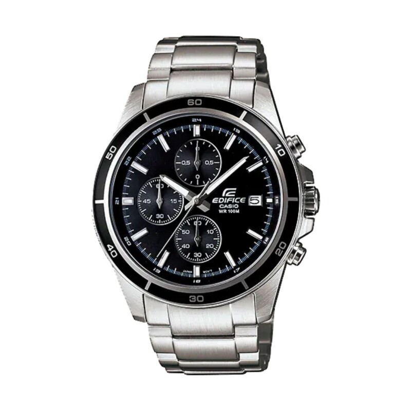 Reloj Casio Edifice EFR526D-1AVUDF para hombre con correa de acero Reloj Casio Edifice Efr526d-1avudf Para Hombre Con Correa De Acero