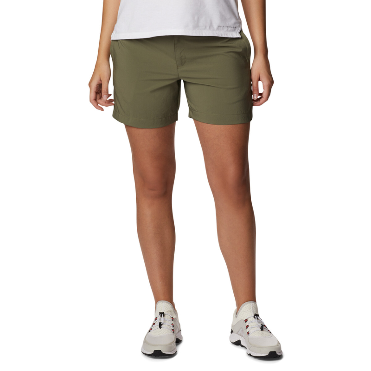 Short Silver Ridge Utility Mujer - STONE GREEN 