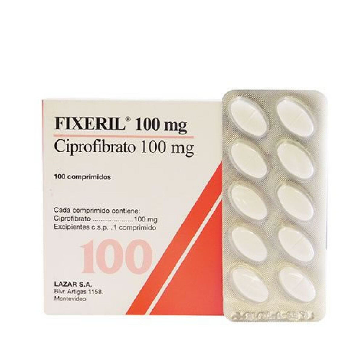 Fixeril 100 mg x 100 Comprimidos – Tratamiento Antiiflamatorio 