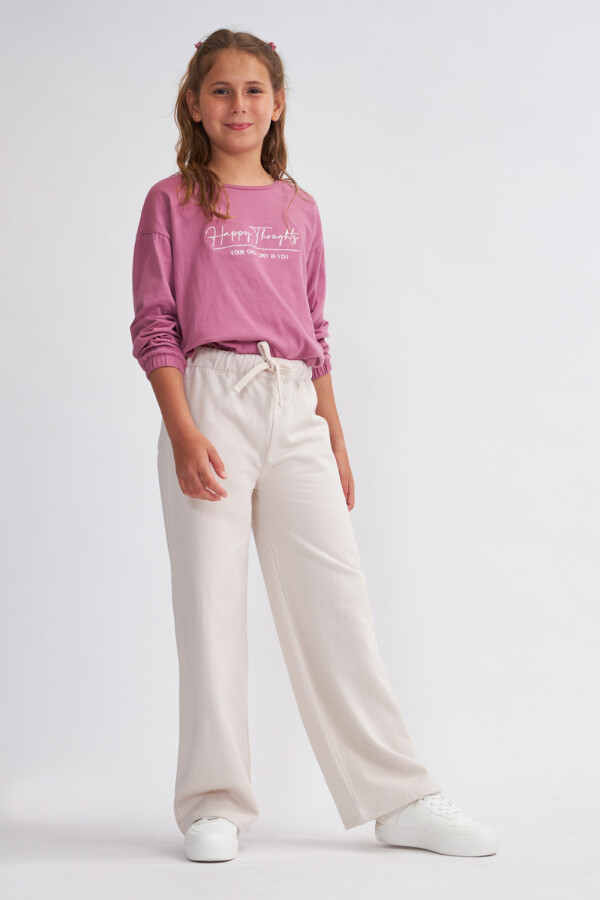 Pantalón deporitvo oxford Beige