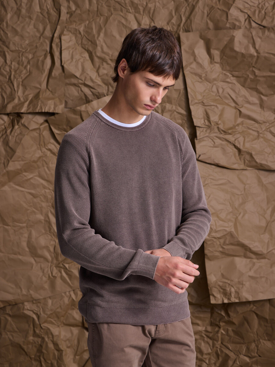 SWEATER MIZAR 3.0 - MARRON 