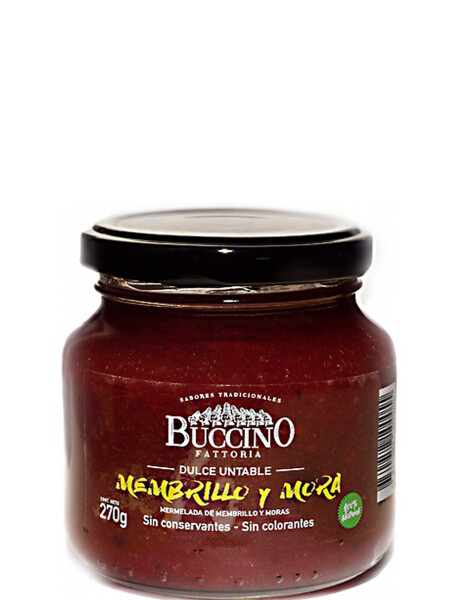 Fattoria Buccino Dulce Membrillo y Mora 270 gr Fattoria Buccino Dulce Membrillo y Mora 270 gr