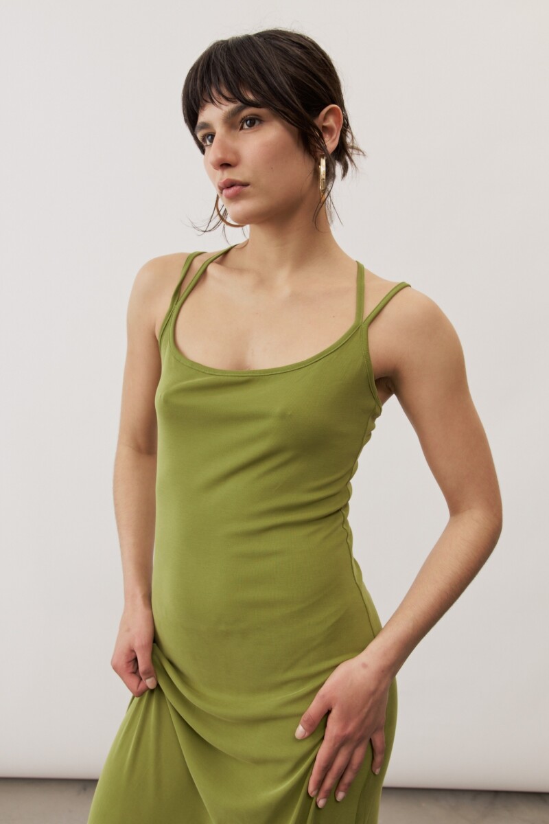 Vestido Llama VERDE