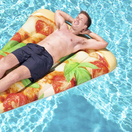 Colchoneta Bestway Inflable Pizza Para Piscina 188cm Colchoneta Bestway Inflable Pizza Para Piscina 188cm