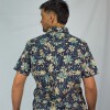 Camisa estampada Hawai Blue Flower