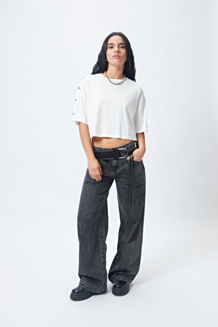 REMERA LETSI Blanco