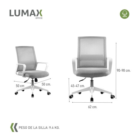 Combo Oficina Lumax Escritorio Funcional + Silla Ergonómica Combo Oficina Lumax Escritorio Funcional + Silla Ergonómica
