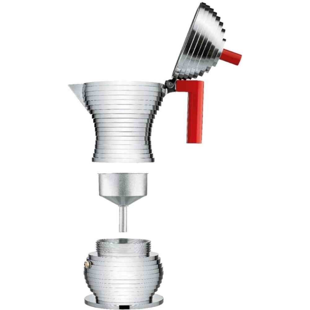 Alessi Cafetera de 3 tazas Alessi Cafetera de 3 tazas