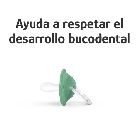 Chupete X2 +18m SX Pro Fisiológico Silicona Ultra Soft Dream Verde Claro