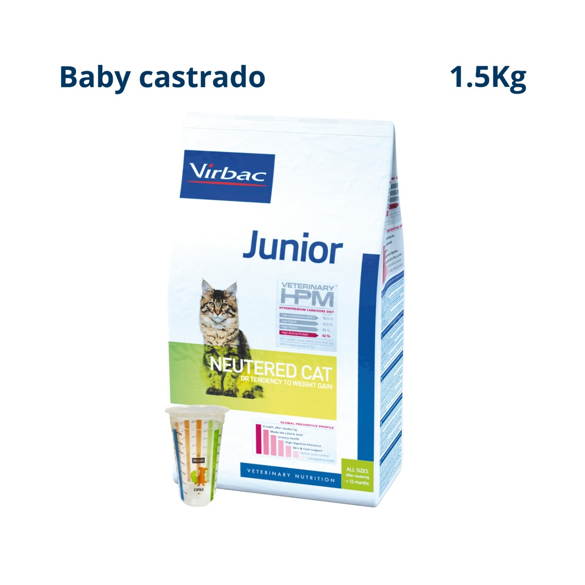 Hpm Gatito Junior Castrado 1.5 
