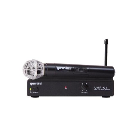 Microfono Inalambrico Gemini Uhf01mf2 Microfono Inalambrico Gemini Uhf01mf2