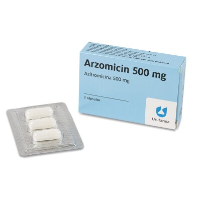Arzomicin 500 Mg. 3 Caps. Arzomicin 500 Mg. 3 Caps.