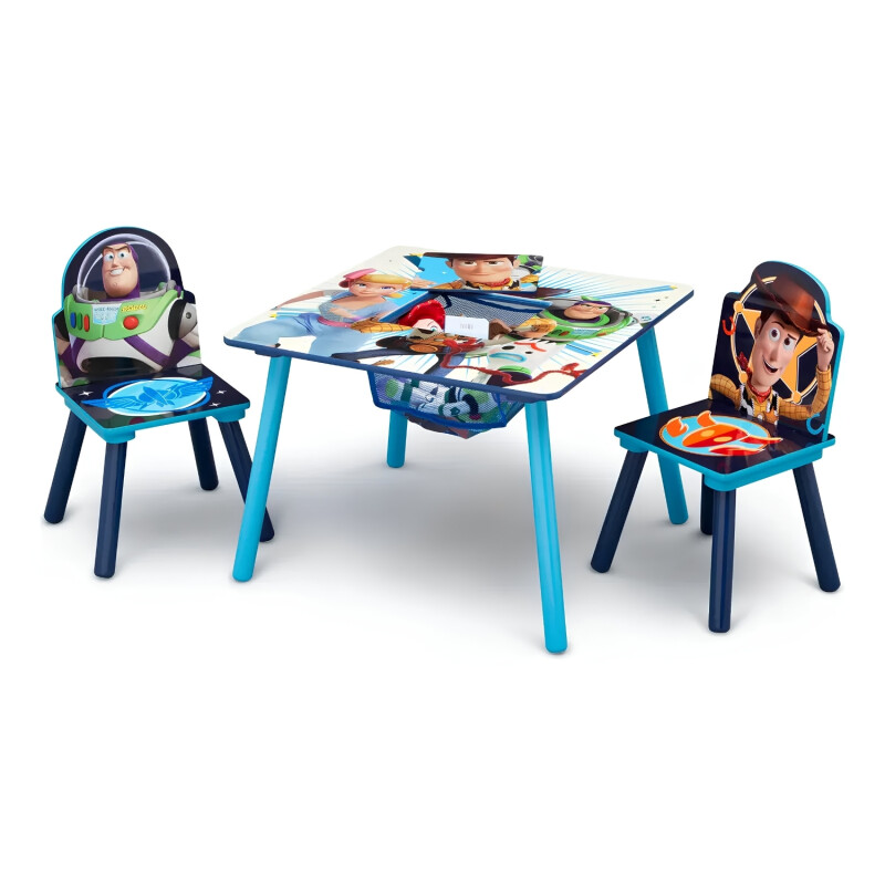 Juego de Mesa y Sillas Inf. Disney C/Almac. Toy Story Juego de Mesa y Sillas Inf. Disney C/Almac. Toy Story