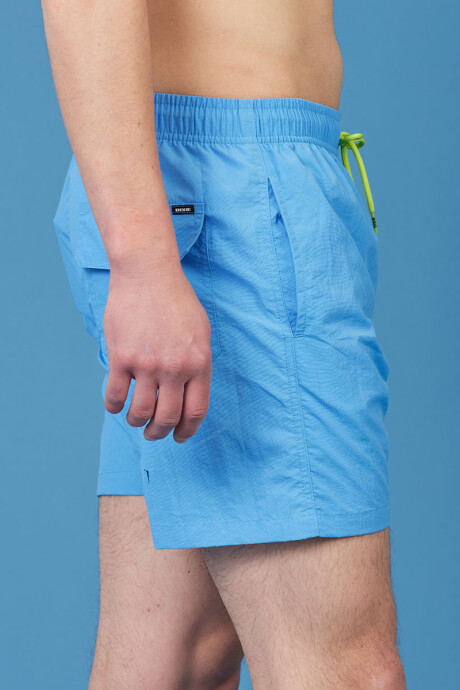 SHORT KYNES DIXIE Ceruleo