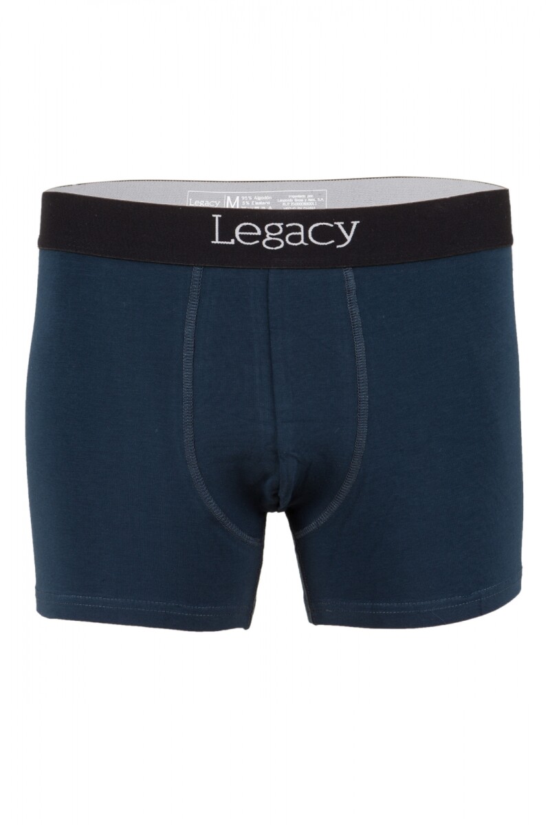 CALZONCILLO BOXER ALGODÓN - Azul 