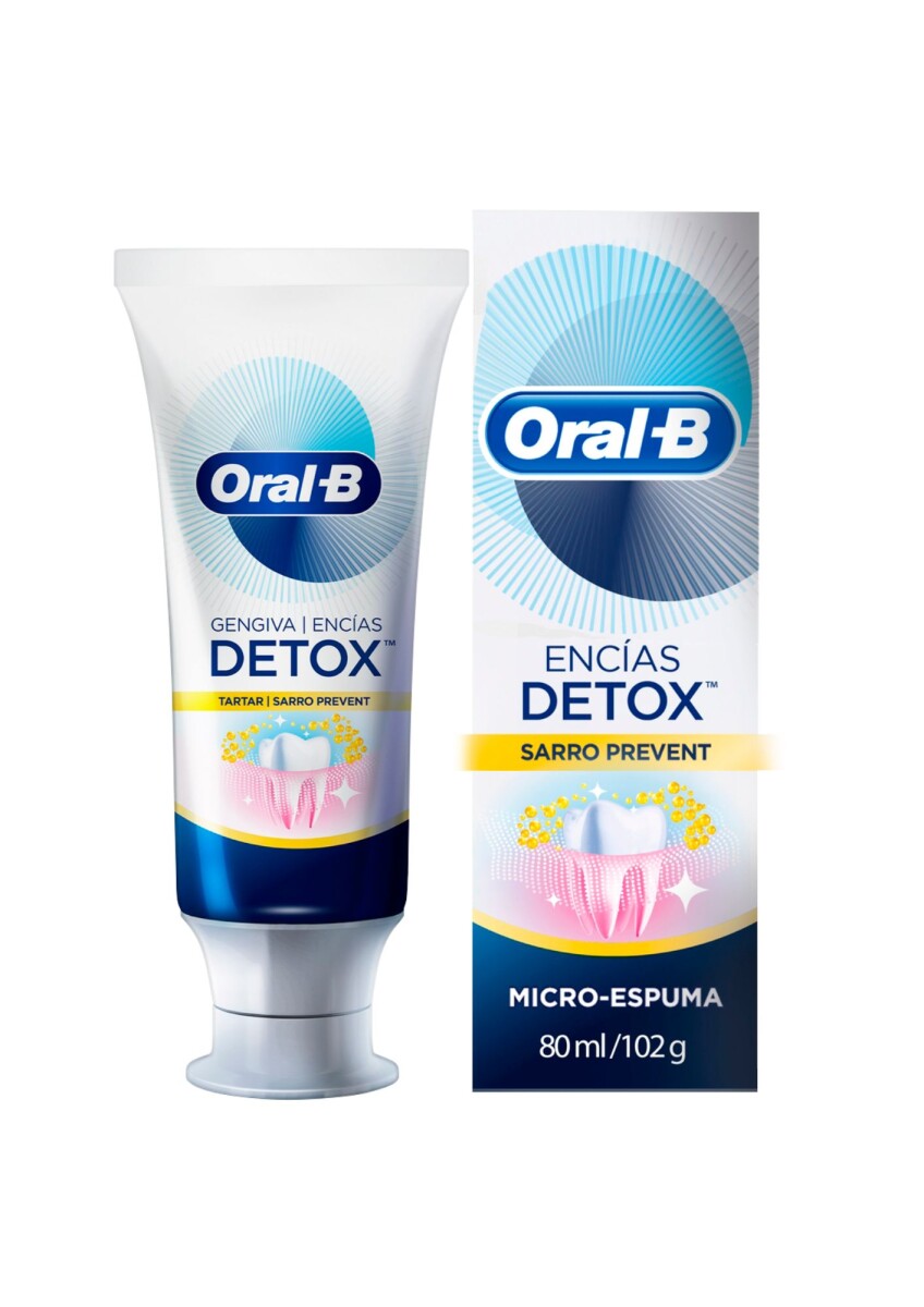 ORAL-B PASTA DETOX ANTI-SARRO POTE X 103 
