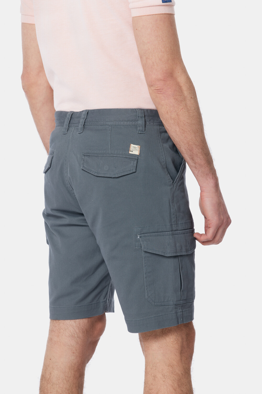 BERMUDA CARGO CON SPANDEX Piedra