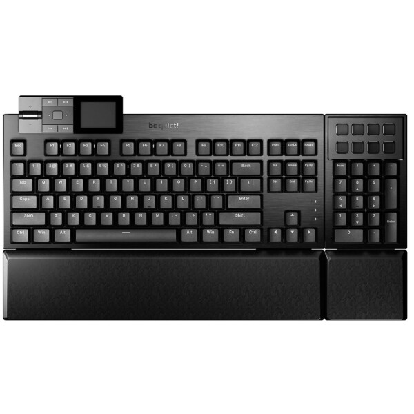 Teclado Mecánico Be Quiet Dark Mount Silent Linear Tec178 TECLADO BE QUIET! DARK MOUNT SILENT LINE
