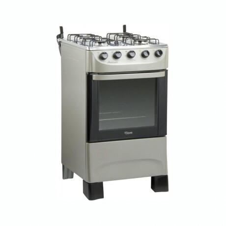 COCINA TEM ANIVERSARIO 4H Cocina A Gas TEM Aniversario Cuatro Hornallas - Plateada