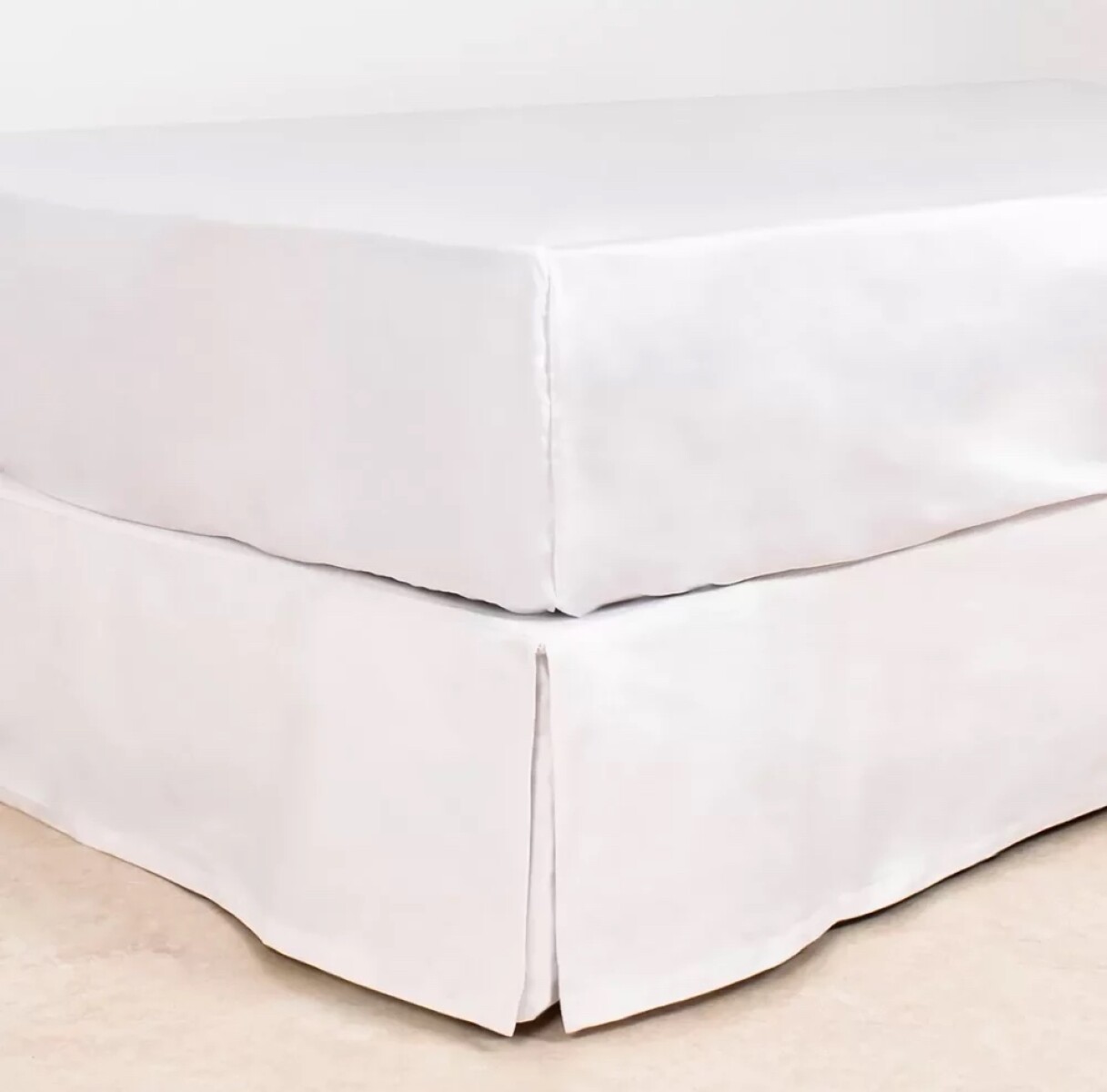 Sábana Ajustable Finezza 400 Hilos Color Blanco (altura del colchón 40 cm) - King 
