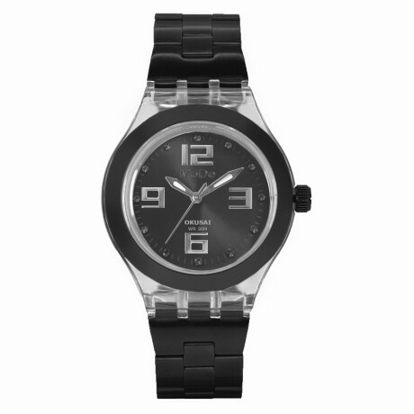Reloj Pulsera Okusai Análogo Dama ROK005 NEGRO
