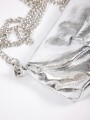 Cartera Charles Plateado