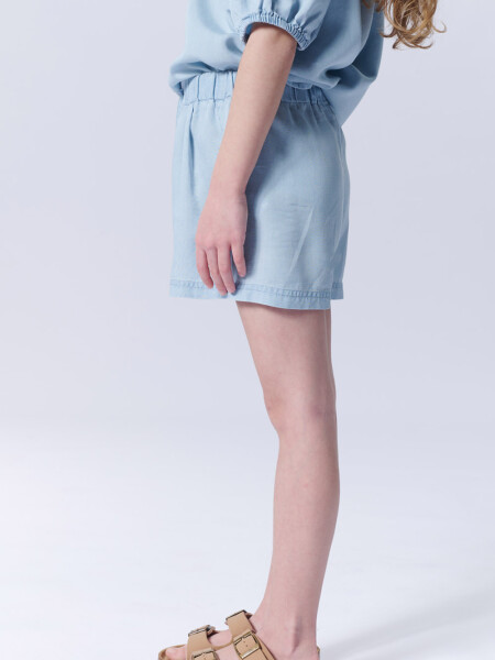 Short lyocel Celeste
