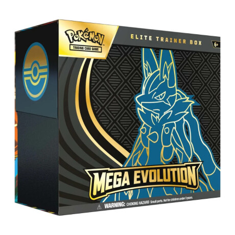 Pokémon TCG: Elite Trainer Box - Mega Evolution Lucario [Inglés] Pokémon TCG: Elite Trainer Box - Mega Evolution Lucario [Inglés]