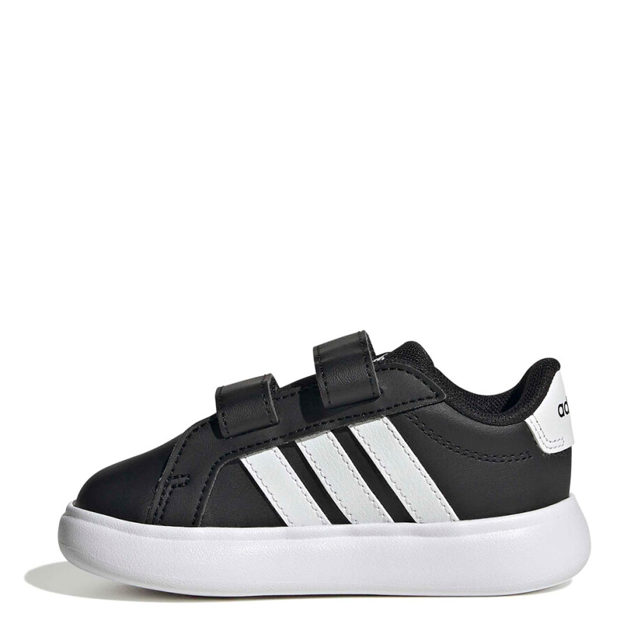 Championes de Niños Adidas Grand Court 3.0 Bubble Infantil Negro - Blanco