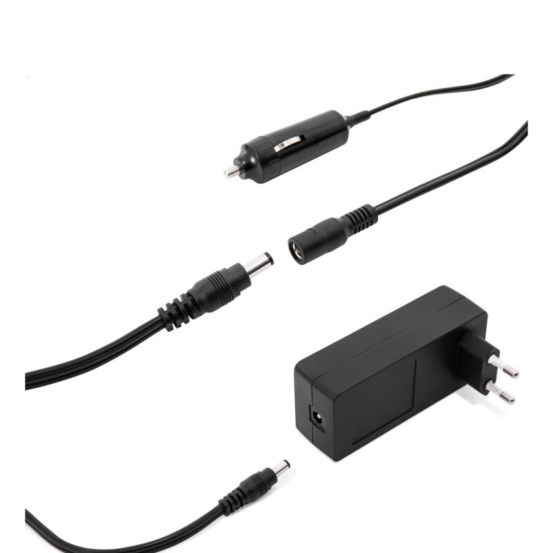 INTEX INFLADOR ELÉCTRICO 12V&220V ALTA PRESIÓN +3 BOQUILLAS ADAPTADORAS C/AGUJA Intex Inflador Eléctrico 12v&220v Alta Presión +3 Boquillas Adaptadoras C/aguja