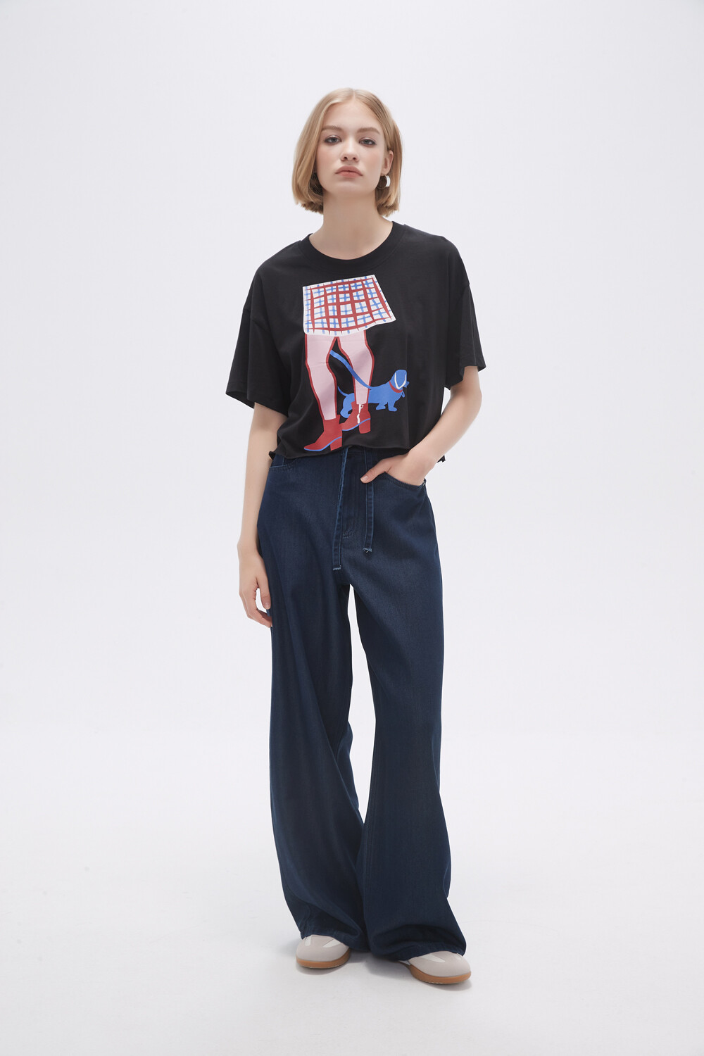 Remera Houndas Estampado 1