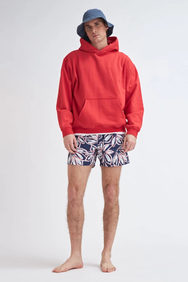Short de baño Flores