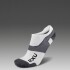 Medias Running Vectr Ultralight No Show Unisex White/grey