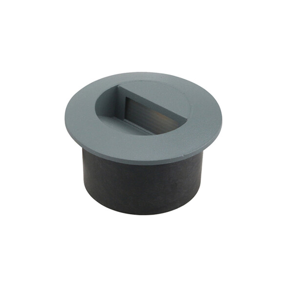 Emb. pared red ngo 2W cálida IP65 220v 140lm 90° ZU0286