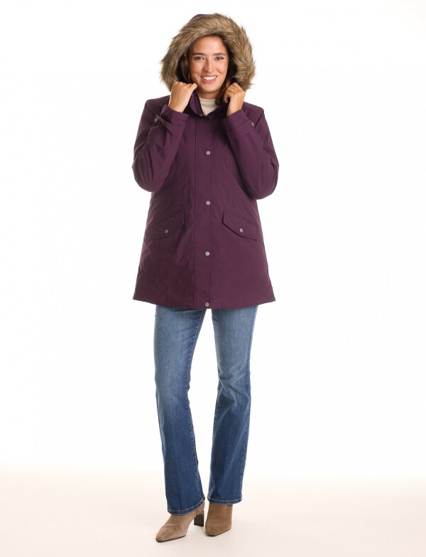 Gabardina Abrigo Impermeable VIOLETA