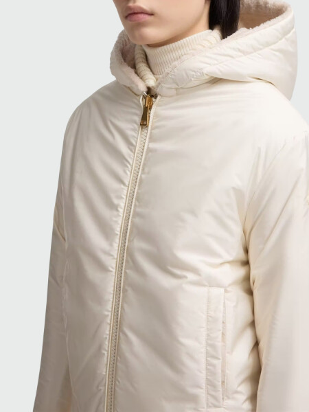 MONCLER - Buzo Acolchado Reversible Maglia Aperta Pistacho