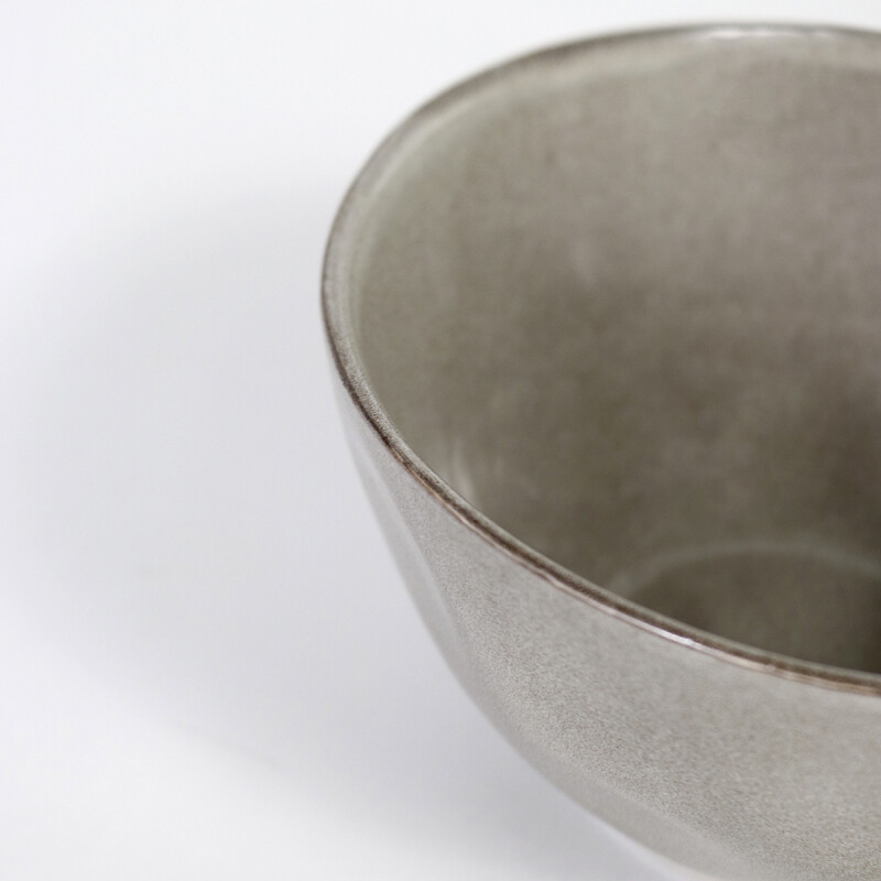 BOWL CERAMICA GRIS COMB 14.5X8CM Unica