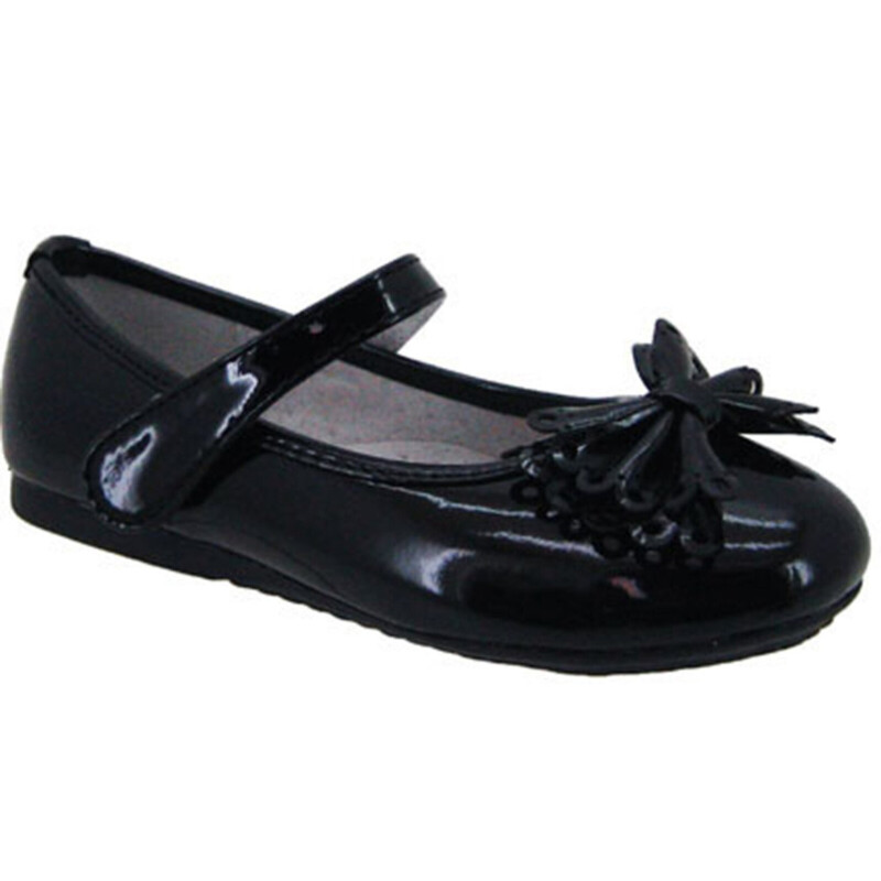 Balerinas Infantiles Croco Kids Gacela Negro