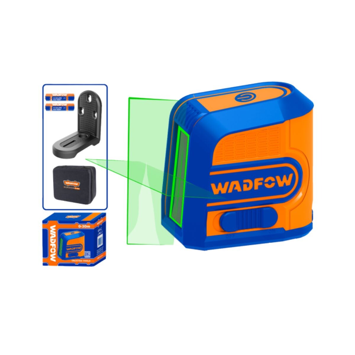 Nivel Laser Autonivelante Verde 0-30mt Magnetico Wadfow 