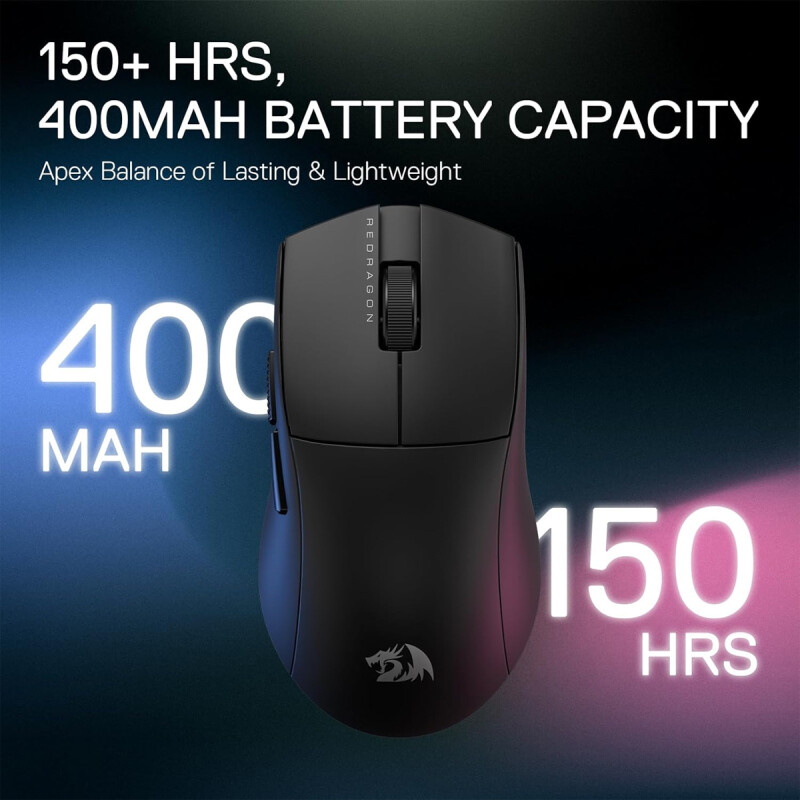Mouse Gamer Redragon King Pro 4K M916 RGB Black Mouse Gamer Redragon King Pro 4K M916 RGB Black
