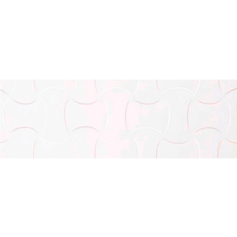 Ceramica Blanca Brillo Textura 32X56Cm Pared GAMAS DE BLANCO