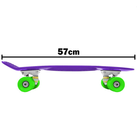 Skate Longboard Penny 57cm Patineta Aluminio Violeta