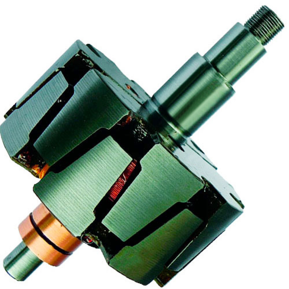 BOBINA ALTERNADOR ARRANQUE - ROTOR ALT.M.BENZ VOLVO 24V 75A 125EXT.196L MARILIA 