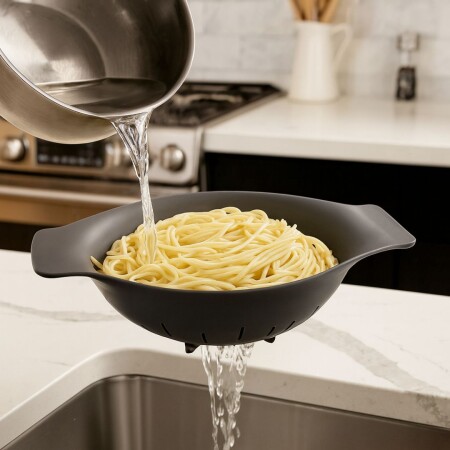 ESCURRIDOR DE PASTAS MULTIUSO ESCURRIDOR DE PASTAS MULTIUSO