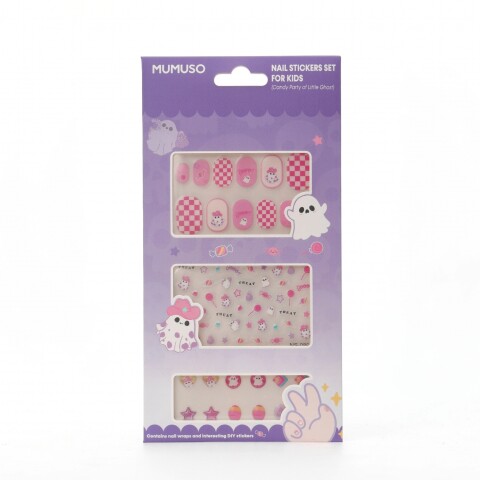 SET DE PEGATINAS UÑAS PARA NIÑOS (PEQUEÑO FANTASMA) SET DE PEGATINAS UÑAS PARA NIÑOS (PEQUEÑO FANTASMA)