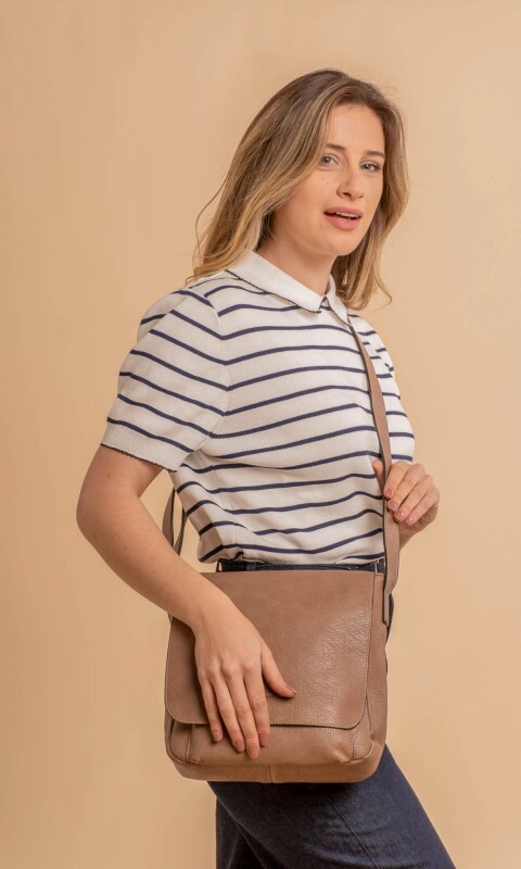 BANDOLERA MARGARITA TOPO