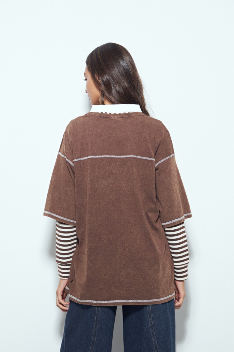 REMERA BALIURUS Chocolate