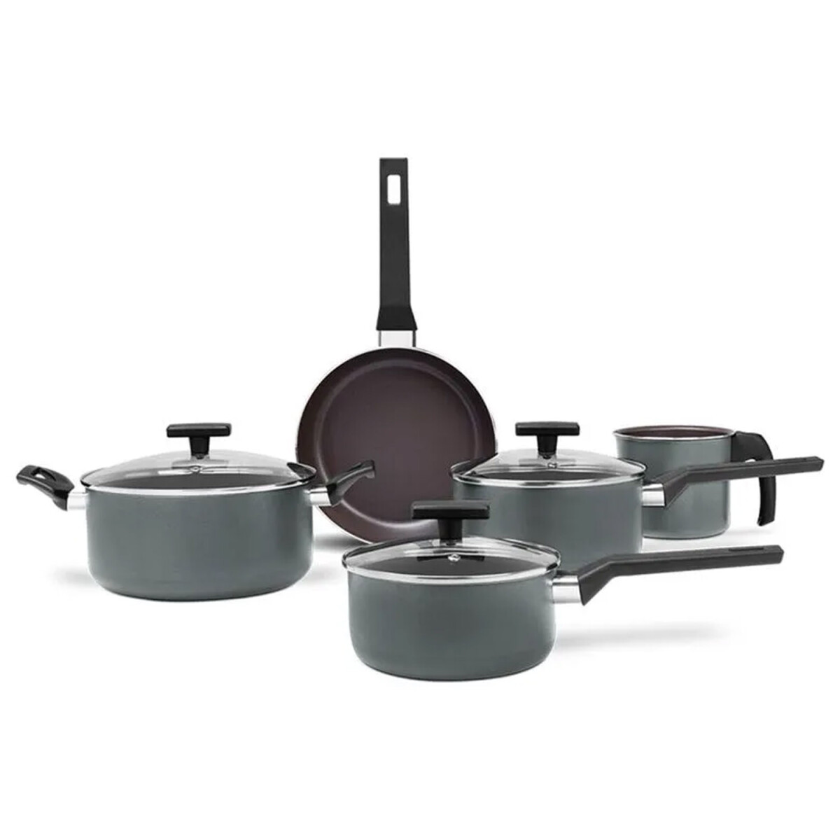 Batería de Cocina Brinox Antiadherente 5 Piezas 